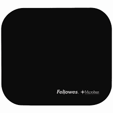 Fellowes FW5933907 Microban 防菌滑鼠墊(黑色)